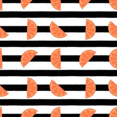 Summer fruit citrus stripes seamless lemon pattern for wrapping paper and kids clothes print and fabrics and linens