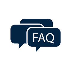 FAQ, frequently asked questions concept line icon. Simple element illustration. FAQ, frequently asked questions concept outline symbol design.