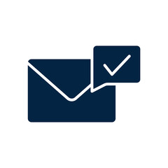 Inbox, receive mail concept line icon. Simple element illustration. Inbox, receive mail concept outline symbol design.