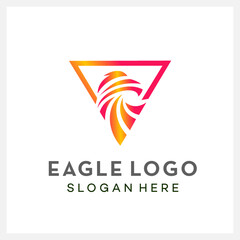 eagle logo design innovation for business company