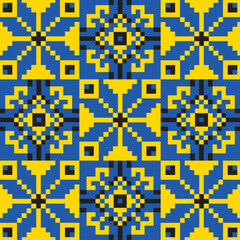 Ukraine Ukrainian ethnical pattern Glory to Ukraine Glory to Heroes