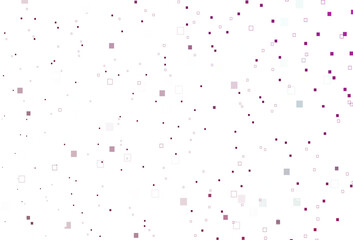 Light Pink vector cover with polygonal style.