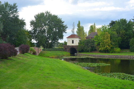 Woerlitz, heritage garden landscape in Saxony-Anhalt, Germany
