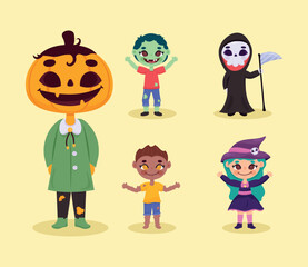 halloween five kids in disguise