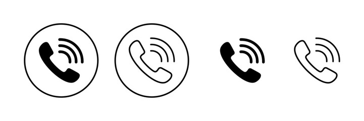 Call icon vector. telephone sign and symbol. phone icon. contact us