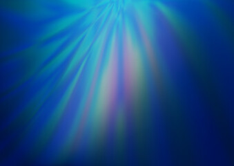 Fototapeta premium Light BLUE vector abstract blurred background.