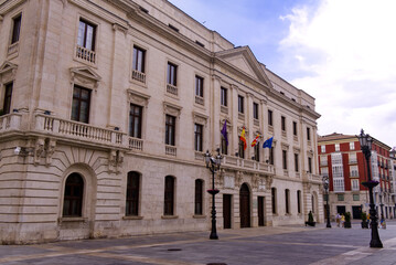 Fototapeta na wymiar Burgos, Spain - Ayuntamiento