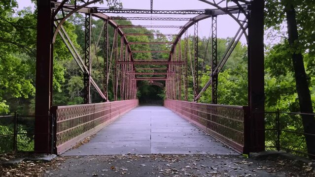 Red Bridge in Connecticut