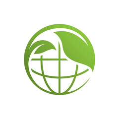 Leaves act as an umbrella covering a globe 