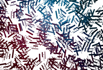 Dark pink vector pattern with narrow lines.