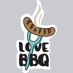 food stickers vectors