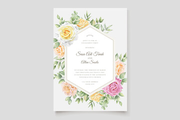 hand drawn border and background frame floral and leaves design