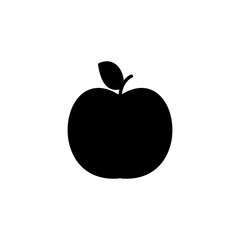 Apple icon vector for web and mobile app. Apple sign and symbols for web design.