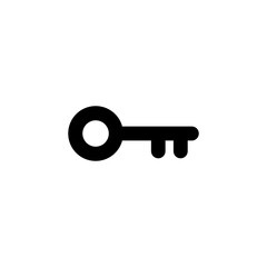 Key icon vector for web and mobile app. Key sign and symbol.