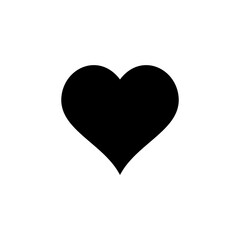 Love icon vector for web and mobile app. Heart sign and symbol. Like icon vector.