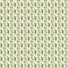 Illustration pattern with flower background 