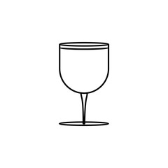 cup, glass, lab Icon Vector Illustration Logo Template. Suitable For Many Purposes.