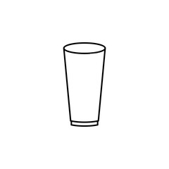 cup, glass, lab Icon Vector Illustration Logo Template. Suitable For Many Purposes.