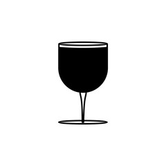 cup, glass, lab Icon Vector Illustration Logo Template. Suitable For Many Purposes.
