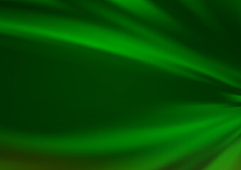 Light Green vector abstract blurred template.