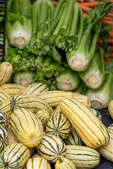 vegetables on market