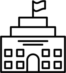 politic and goverment icon illustration
