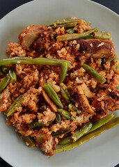 rice with chicken