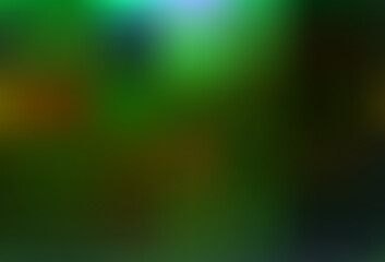 Fototapeta premium Dark Green, Yellow vector abstract bokeh pattern.