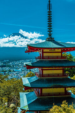 Chureito Pagoda - Mt Fuji