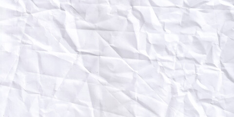 White crumpled paper , soft focus