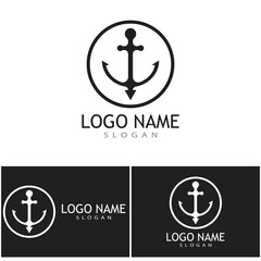 Anchor Logo Template vector symbol design