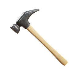 3D Claw Hammer Icon