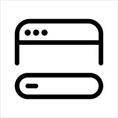 internet, network icons, on a white background, eps 10.