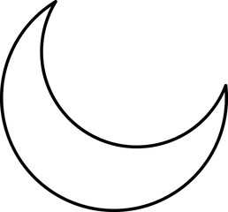 moon in black and white