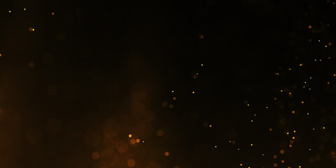 Soft gold luxury bokeh light effect background