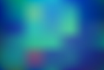 Light BLUE vector blurred shine abstract pattern.
