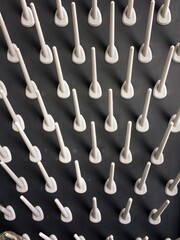 Lab Drying Racks in a chemistry lab