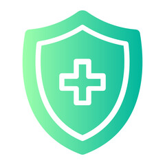 health insurance gradient icon