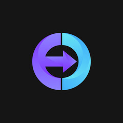 modern color business logo icon design template elements