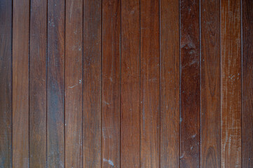 Obraz premium Plank wood table floor with natural pattern texture background.