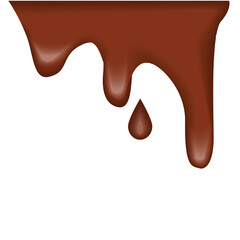 chocolate bars and melted chocolate