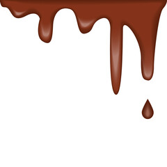 chocolate bars and melted chocolate