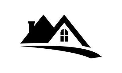 logo simple home building