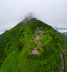 view from the mountain