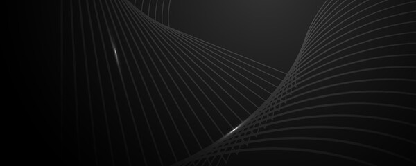 Fototapeta premium dark black and white background