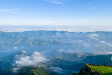 landscape with clouds