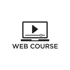 Fototapeta premium web course icon , communication icon