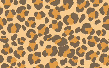 Abstract modern leopard seamless pattern. Animals trendy background. Color decorative vector stock illustration for print, card, postcard, fabric, textile. Modern ornament of stylized skin