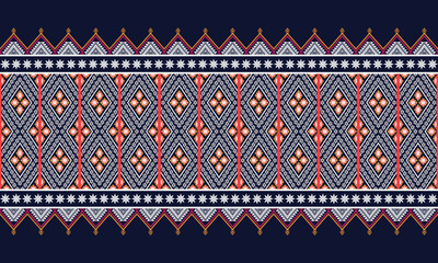 Geometric ethnic pattern for background,fabric,wrapping,clothing,wallpaper,Batik,carpet,embroidery style.