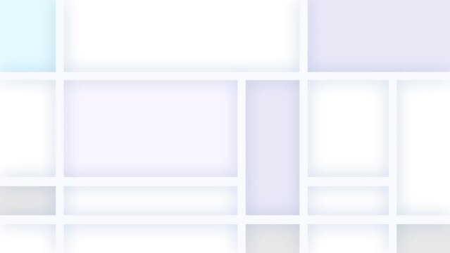 Geometric rectangle square abstract background . Very light colours. Almost white pastel cartoon animation backdrop. Decorative good for fashion, business, etc...
